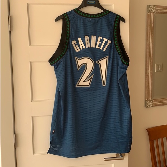 SOLD Kevin Garnett Timberwolves Jersey NEW - Picture 2 of 7